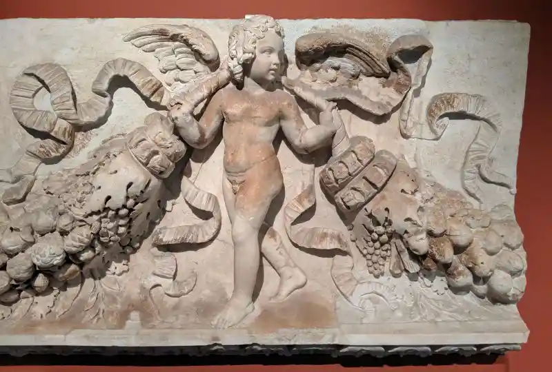 Relief Frieze, Eros Carrying Garlands, Pergamon Museum, Museum Island, Berlin